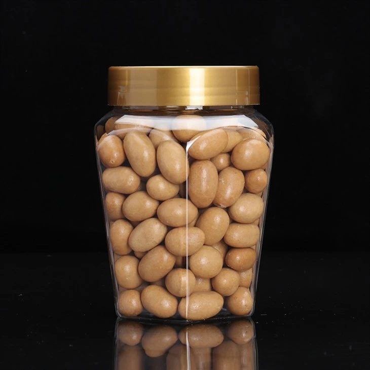 Hexagon Plastic Jars