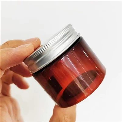 Ampolles de plàstic ambre de 2 oz