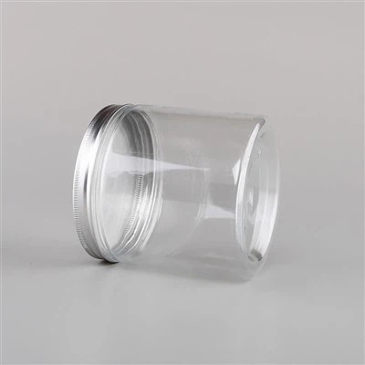 Pots de plàstic transparent de 200 g amb tapa