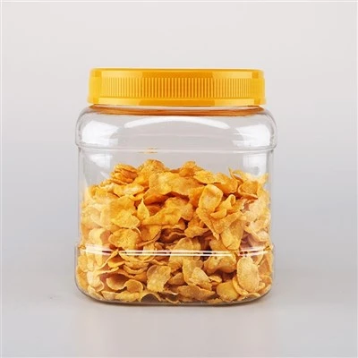 Envàs quadrat de plàstic de 50 oz